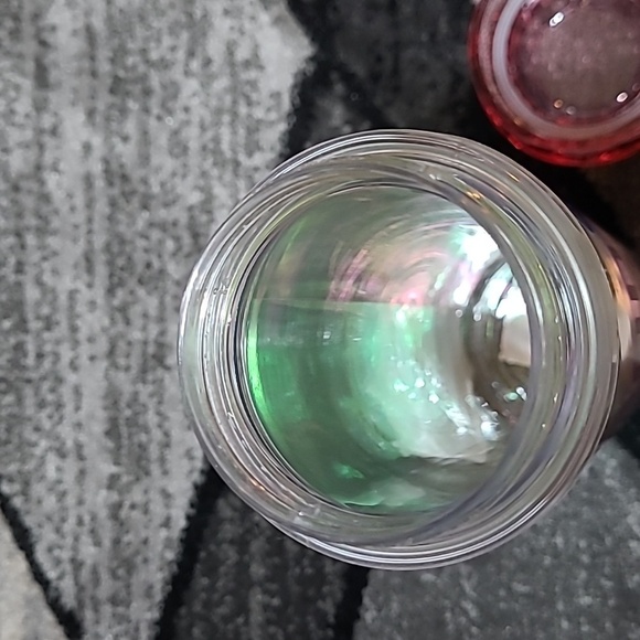 GOOD VIBES ONLY IRIDESCENT GEM TOP WATER BOTTLE TUMBLER - Picture 8 of 10